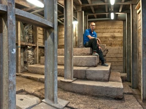 Rätselhafte Steintreppe entdeckt