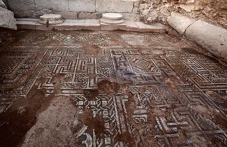 Mosaiken aus der römischen Provinz Syria entdeckt