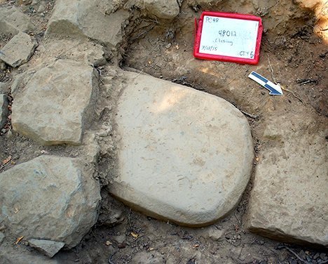 Stele mit etruskischer Inschrift entdeckt