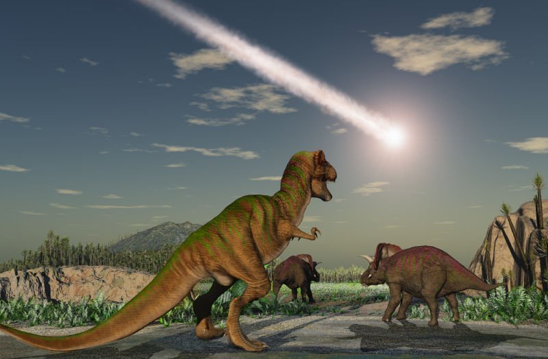 Dinos: Niedergang schon vor dem Einschlag