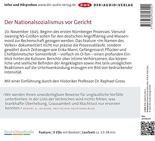 „Im Namen des Volkes“ – Hinter den Kulissen des Nürnberger Prozesses