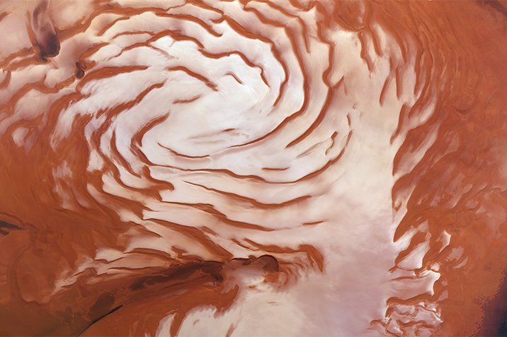 Eiszeit auf dem Mars