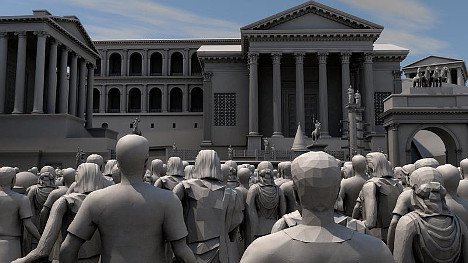 Wie hörte sich eine Rede auf dem Forum Romanum an?