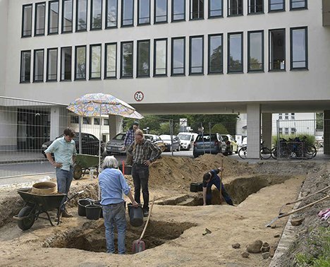 Skelett-Teile auf Berliner Universitäts-Campus entdeckt