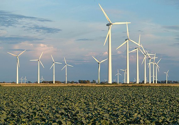 Gebremste Windkraft