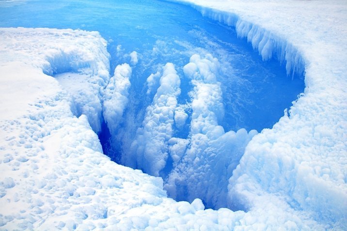 Schmelzwasser statt Meteorit