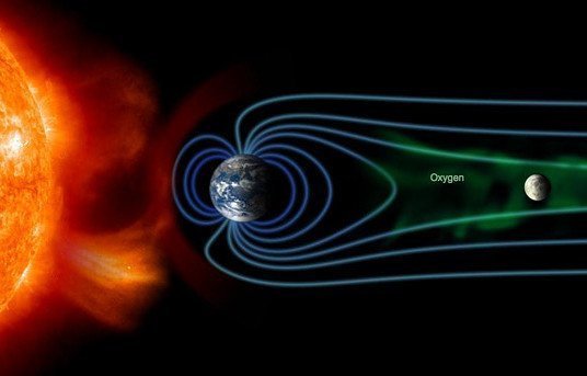 Irdischer "Bio"-Sauerstoff trifft den Mond