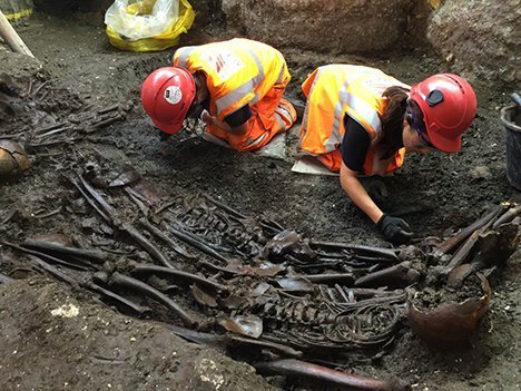 U-Bahnbau enthüllt 8000 Jahre Stadtgeschichte