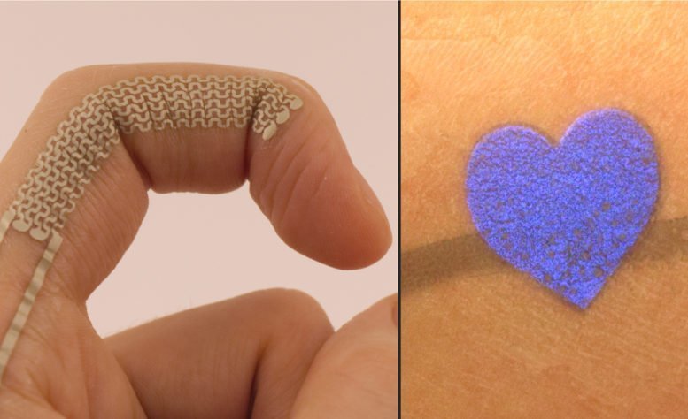 E-Tattoos: Steuern über markante Körperstellen