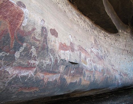 Älteste Felsmalereien im Süden Afrikas datiert