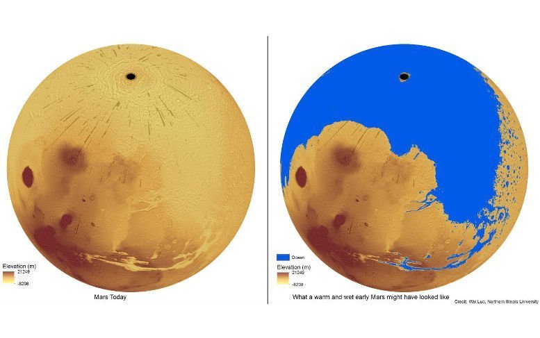 Welche Wassermassen die Mars-Täler prägten