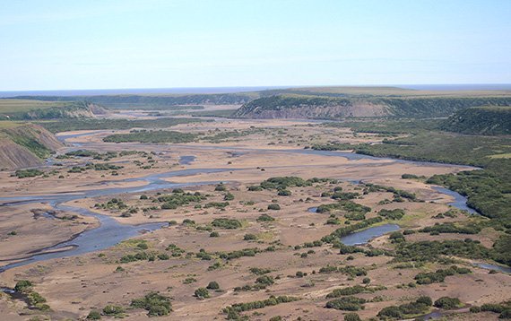 Tauender Permafrost setzt Erdgas frei