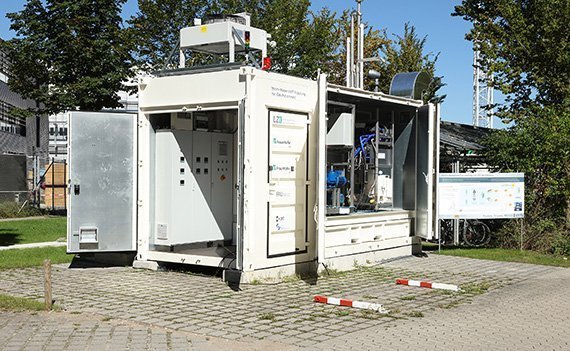 Energiespeicher im Container