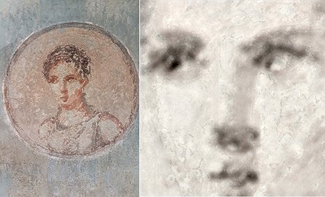 Kunstvolles Frauenportrait enthüllt