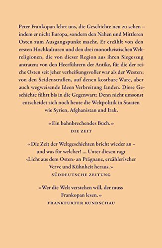 Licht aus dem Osten – Eine neue Geschichte der Welt