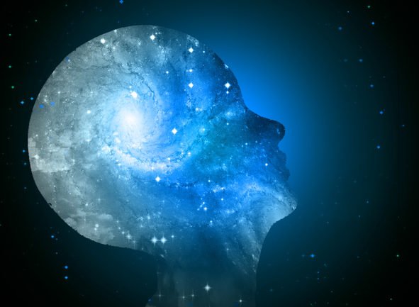 Fragender Blick auf astronomische Grenzen