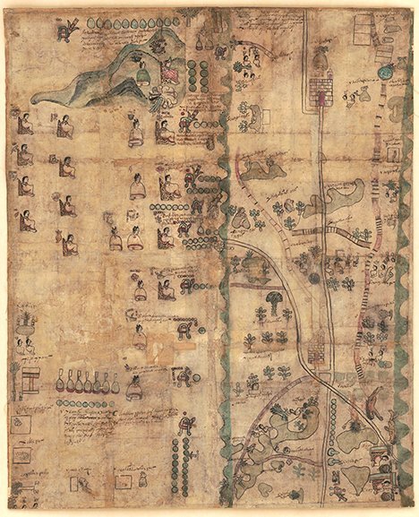 400 Jahre alte Karte erhellt Frühzeit der Konquista