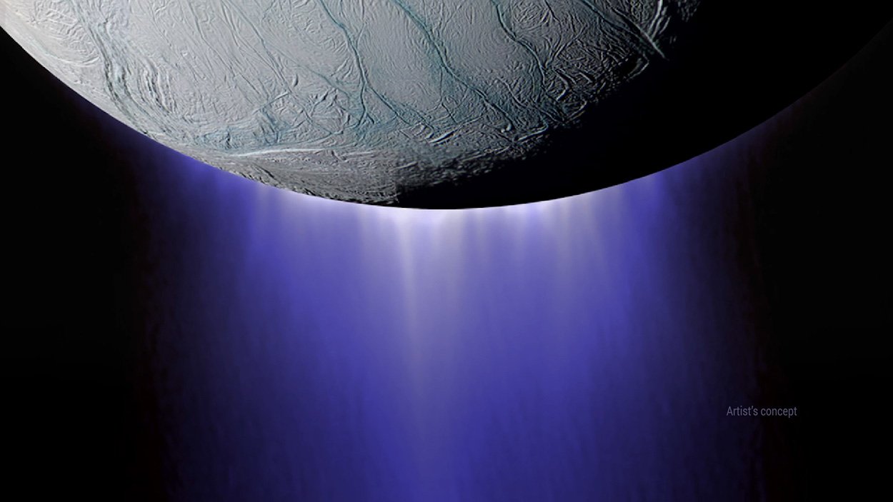 Enceladus produziert Makromoleküle