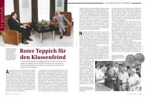 Roter Teppich für den Klassenfeind