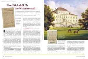 Ein Glücksfall für die Wissenschaft