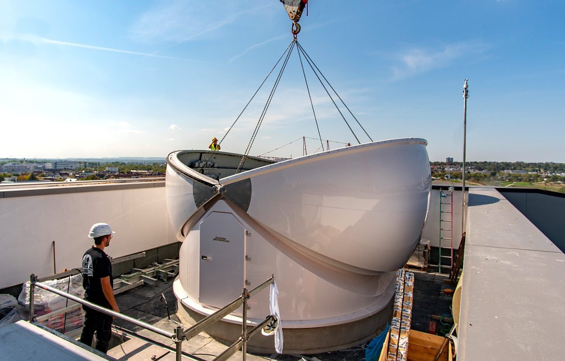 Science Center mit himmlischer Aussicht