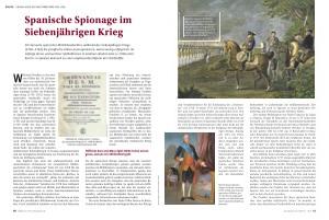Spanische Spionage im Siebenjährigen Krieg