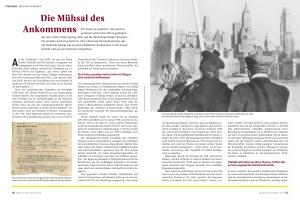 Die Mühsal des Ankommens