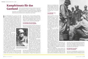 Kampfeinsatz für das Gastland