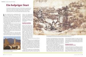 Ein holpriger Start