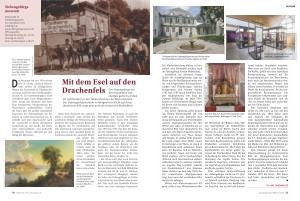 Mit dem Esel auf den Drachenfels