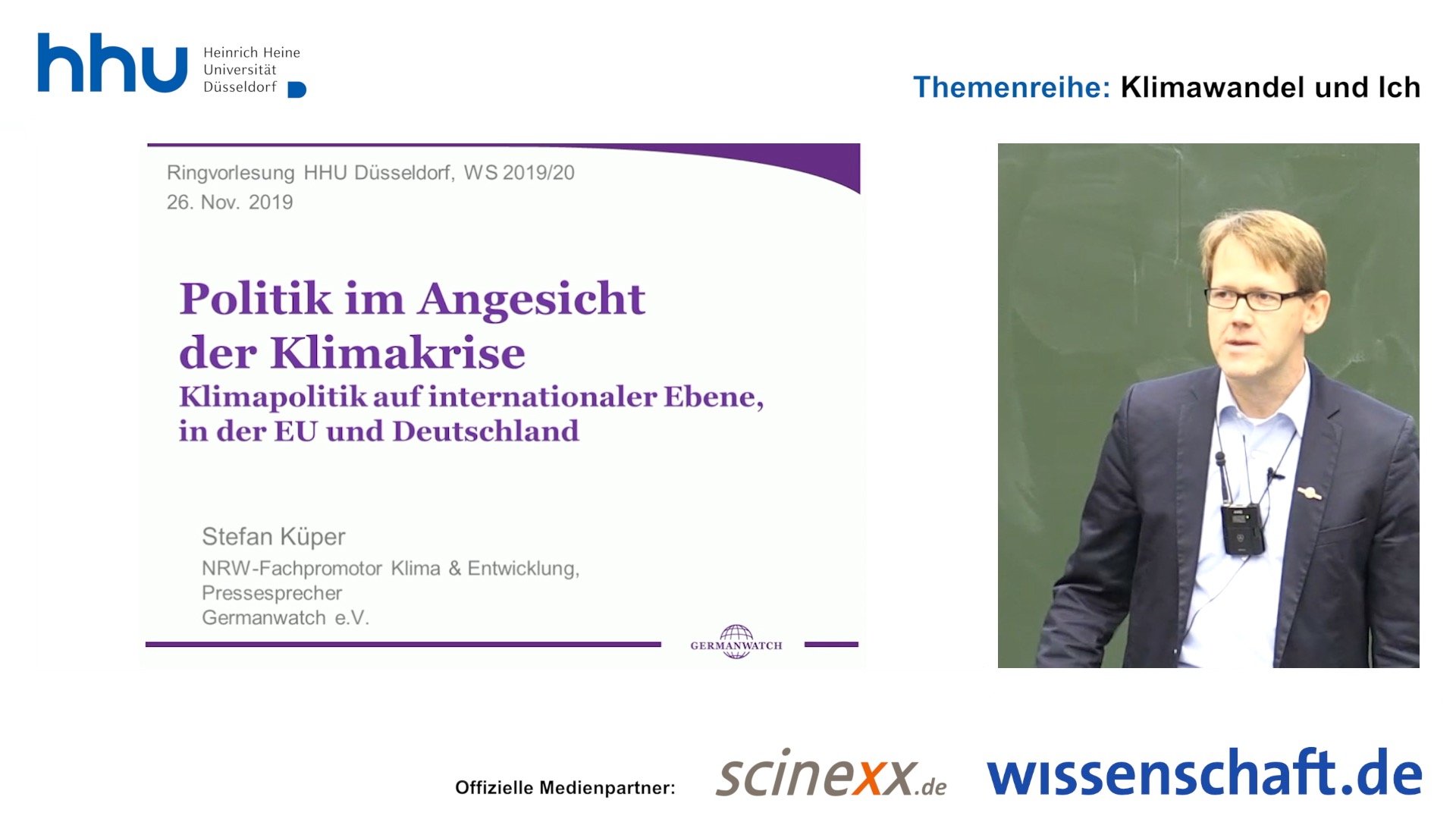 Politik im Angesicht der Klimakrise