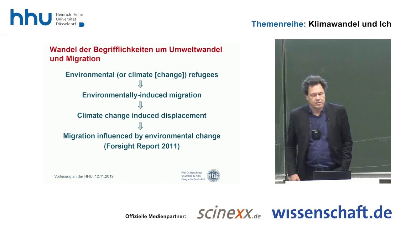 Wie wirkt sich der Klimawandel auf die Migrationsbewegungen aus?