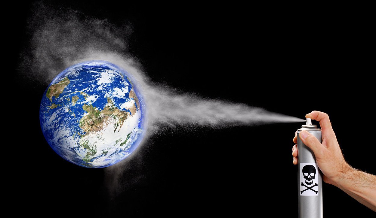 Ozonkiller als Klimatreiber