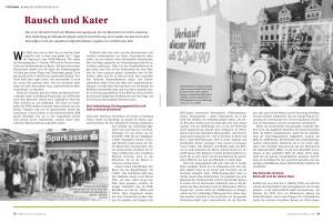 Rausch und Kater