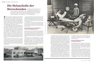 Die Melancholie der Herrschenden