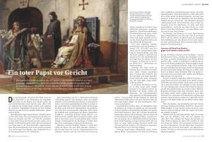 Ein toter Papst vor Gericht