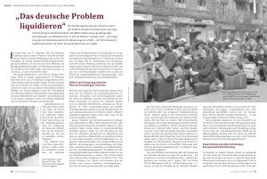 „Das deutsche Problem liquidieren“