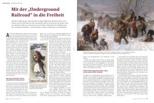 Mit der „Underground Railroad“ in die Freiheit