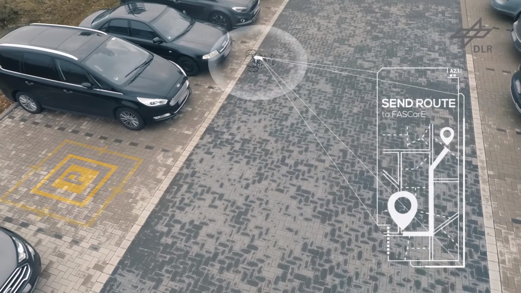 Autonome Parkplatzsuche samt Einparken