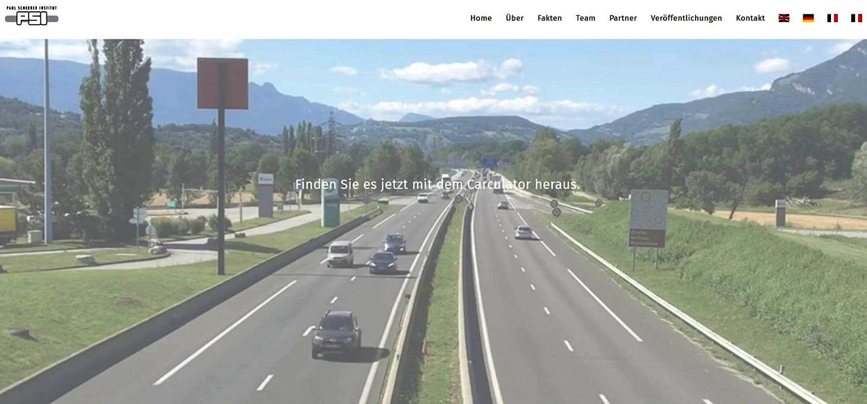 Webtool: Ökobilanz von Autos im Vergleich