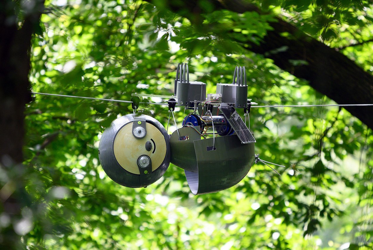 Ein Roboter nach Faultierart