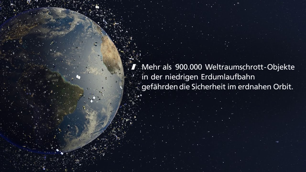 Überwachungssystem für Weltraumschrott