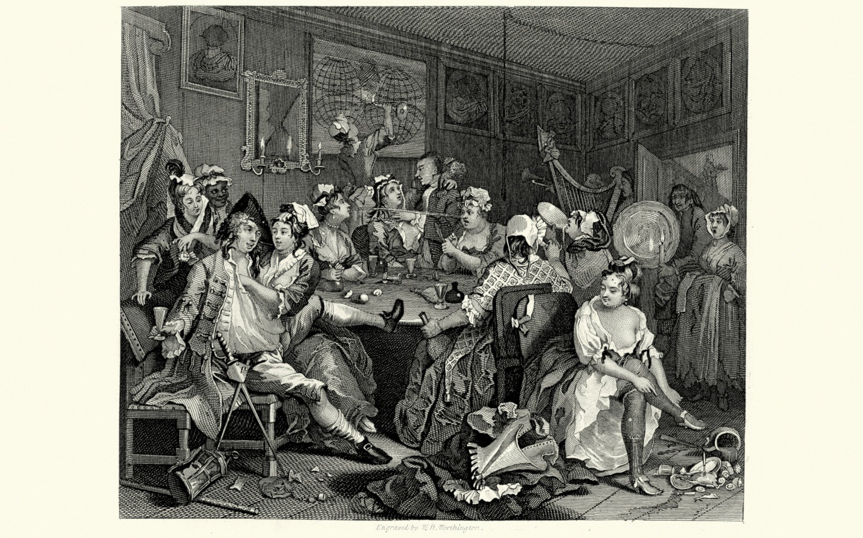 So syphilitisch war London