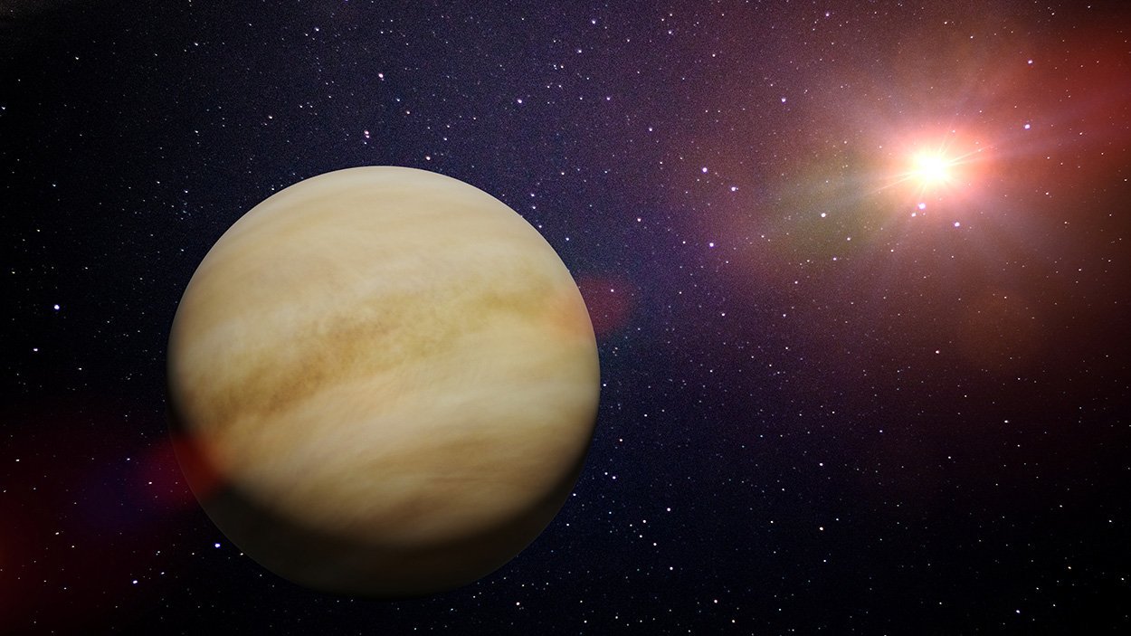 Die Venuswolken enthalten Phosphin