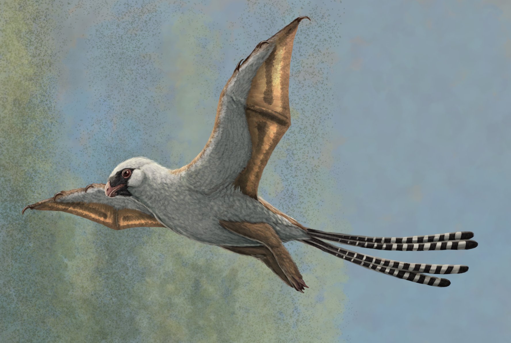 Dürftig designte Flug-Dinos