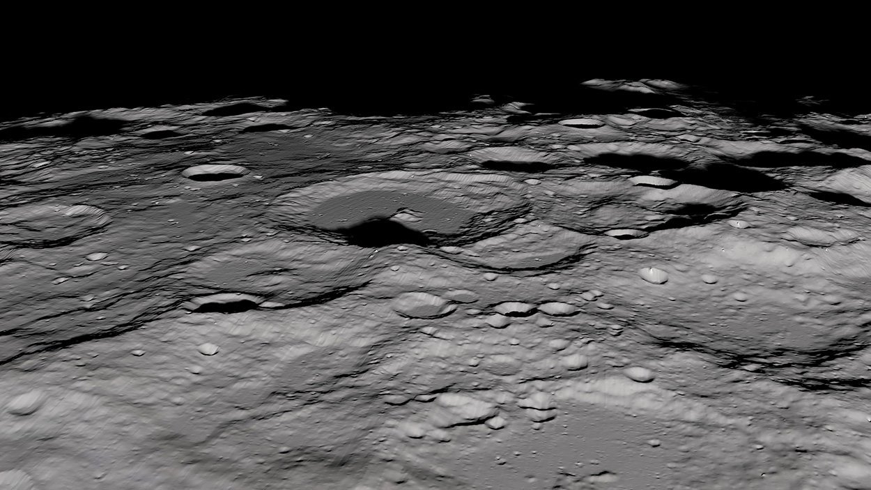 Mehr Wasser auf dem Mond