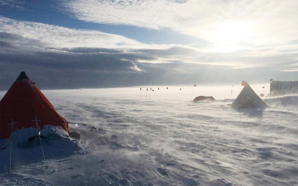 Luftige Flüsse beeinflussen Antarktis-Gletscher