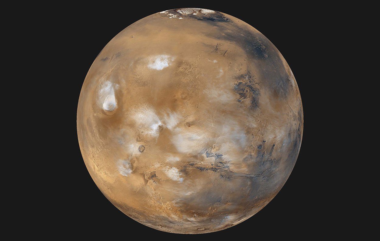 Wärme für den jungen Mars
