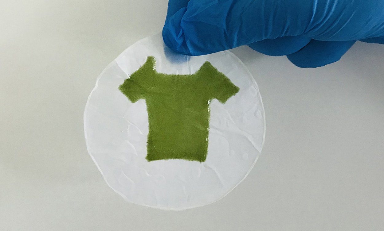 Lebendes Biomaterial betreibt Photosynthese
