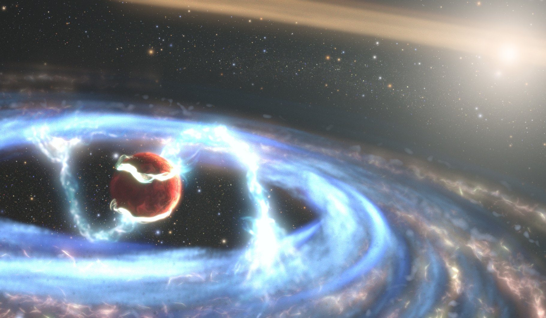 Wie ein planetares Riesenbaby wächst